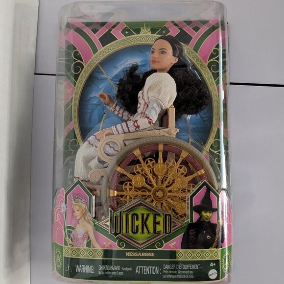 Collectible Mattel Wicked Movie Nessarose Fashion Doll - URL Misprint Error - Picture 6 of 16